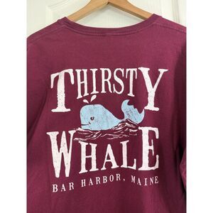 Thirsty Whale Tavern Bar Harbor Maine T Shirt - Size XXL